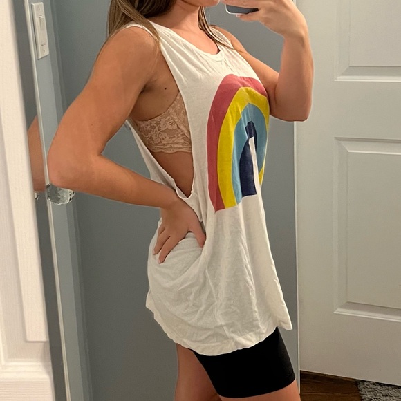 Rebel Yell Rainbow Muscle Tank - Picture 3 of 7